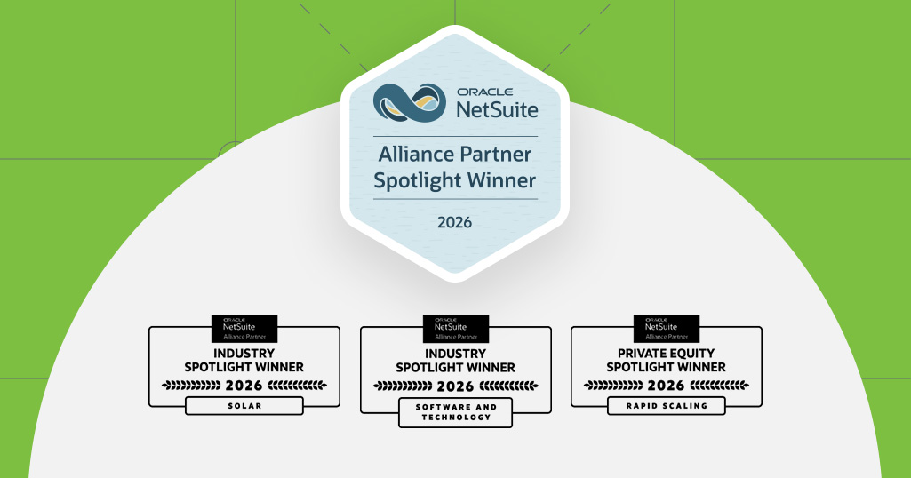 Winter 2026 NetSuite Spotlight Awards