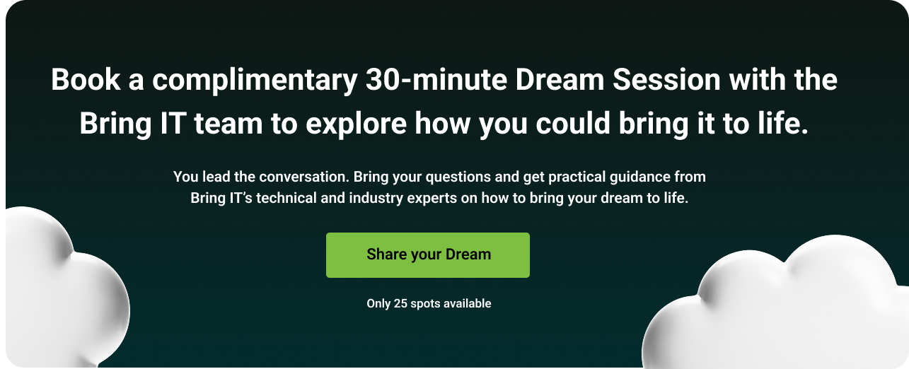 book your dream session
